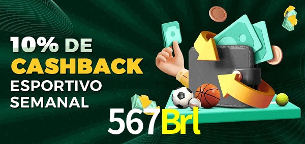 10% de bônus de cashback na 567Brl